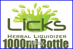 1000ml Licks Original Herbal Liquidizer Liquidize Concentrates