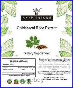 100% Organic Goldenseal Root Extract Antibiotic & Immune Booster Free Shipping