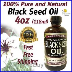 100% Pure Black Seed Oil Edible Cold Pressed Cumin Nigella Sativa Non GMO