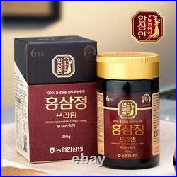 100% Pure Korean 6Years Root Red Ginseng Extract, 240g(8.5oz), Saponin, Panax