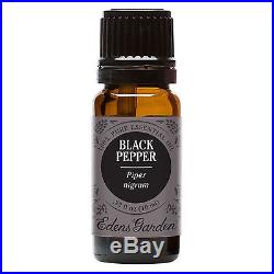 100% Pure Natural Black Pepper Essential Oil Aromatherapy Energy Therapeutic