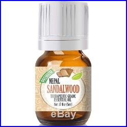 100% Pure Nepal Sandalwood Premium Best Therapeutic Grade Essential Oil 5ml