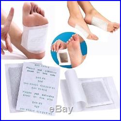 10-1000 pcs Detox Foot Pads Patch Detoxify Toxins Fit Health Care with Adhesive