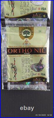 10 X PACK OF Babaji Herbals Ortho Nil powder