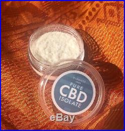 10g CBD Isolate Powder 99% Purity Lab Tested All Natural FREE SHIPPING