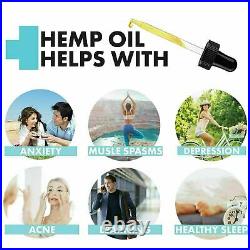 12 Pack Hemp Oil For Pain Relief, Anxiety, Sleep 30000 mg