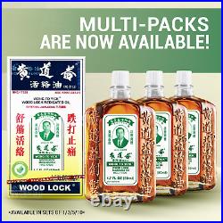 12 Pack of Wong to Yick Wood Lock Medicated Oil