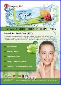 15 Box SuperLife STC30 Total Care Supplement Stemcell Therapy Vitamins 15 Sacs