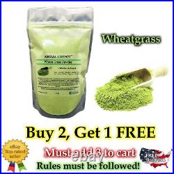 1Lb Wheatgrass Powder Pure Non-GMO Superfood Vegan Alfalfa Pasto de Trig