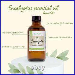 1 Gallon Eucalyptus Globulus Essential Oil (100% Pure & Natural) GreenHealth