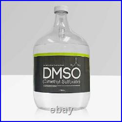 1 Glass Gallon 99.995% Pharma Grade Dimethyl Sulfoxide
