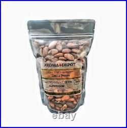 1 lb / 16oz Raw Cacao / Cocoa Beans Raw Chocolate Organic Arriba Nacional Bean