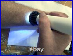 1 minute treatment 2 inch skin Vitiligo PUVA light therapy Kit Lamp + Psoralen