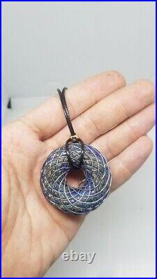 1x rodin coil Necklace Torus doble coil Sodalite Orgonite, Orgone energy Vortex