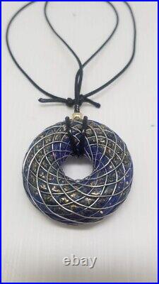 1x rodin coil Necklace Torus doble coil Sodalite Orgonite, Orgone energy Vortex