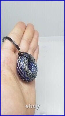 1x rodin coil Necklace Torus doble coil Sodalite Orgonite, Orgone energy Vortex