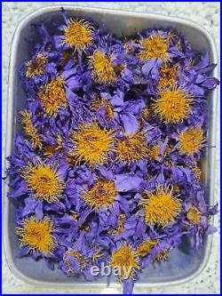 20Lb Blue Lotus Dried Organic Flowers Nymphaea Caerulea Herb Natural 9Kg Egypt