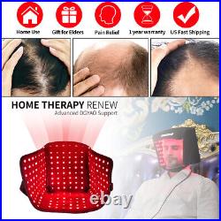 224 LED 880nm Red Light Therapy Helmet Hair Regrowth for Hair Loss Treatment Hat