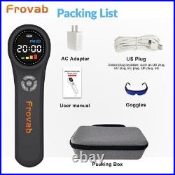 24 Diodes/1760mW Frovab Cold Laser Therapy for Muscle Relaxation & Pain Relief