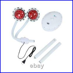 275W Double Head Infrared Light Heating Therapy Lamp Beauty Treatment Machine US