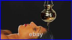 2,5 Liter Messing Ayurveda Shirodhara gefäß Dhara Vessel brass pot indien No21