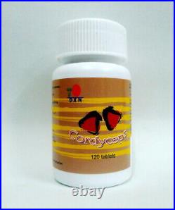 2 Bottles DXN Cordyceps 120 Tablets Cordyceps Sinensis Immunity Stamina Booster