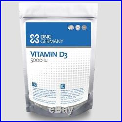 2 x 500 Tabletten Vitamin D3 á 5000 IU BULK Sonnenschein Vitamin no kapseln