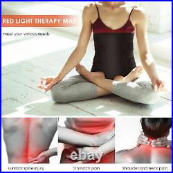 30W 660nm &850nm Near Infrared Red Light Therapy Waist Wrap Pad Belt Pain Relief