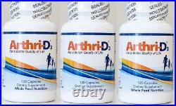 3 Arthri D3 for Joint Pain Inflammation Relief 360 Capsules FREE Same Day Ship