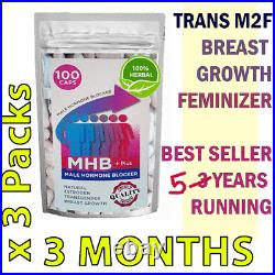 3 Month M2f Transgender Body Feminizer Breast Growth Not Ldb 100 Caps