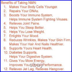 4NMN -Nicotinamide Mononucleotide Resveratrol NAD+Booster Sex Sports Weightloss