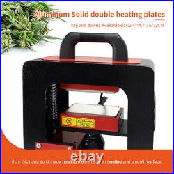 5T Hydraulic Heat Press Machine 2.4x4.7 Rosin hemp Extraction Dual Heat Plates