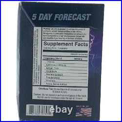 5 Day Forecast 1600 mg Male Enhancement Supplement 50 Pills box authentic