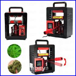 5 Ton Hydraulic Rosin oil Extracting Machine Dual Heating Plates Herb Extractor