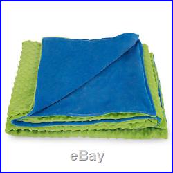 60x80 Weighted Blanket With Cover Removable 15Lbs Heavy Sensory Therapy Blanket