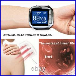 650nm Cold Laser Therapy Wrist Watch for Hypertension and Deafness Treatment