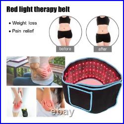 660Nm 850Nm Led Infrared Therapy Wrap Belt Pain Relief Weight Loss Body Beauty