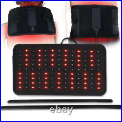 660nm&880nm Infrared Red Light Therapy for Pain Relief Back Waist Wrap Pad Belt
