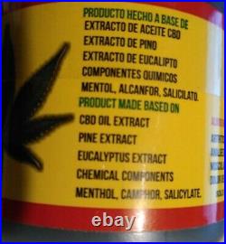 6 POMADAS Gel Mariguanol Marihuanol Reforsada Con Eucalipto GRANDE 250 gramos