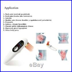 808nm+605nm Low Level Cold Laser Therapy LLLT Portable Body Pain Relief Device