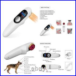 808nm+650nm Cold Laser LLLT Powerful Handheld Pain Relief Laser Therapy Device