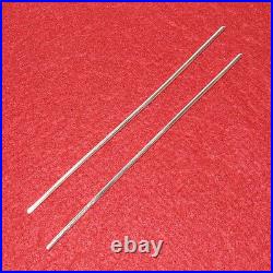 9999 Pure Silver 10 Gauge Two 6 rods 99.99% Best Wire for Making Colloidal