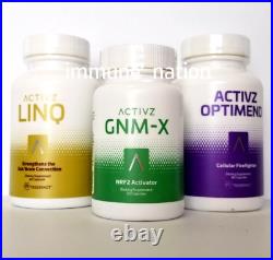 Activz Trifecta 1 Gnmx + 1 Linq + 1 Optimend Only. Same Day Free Shipping