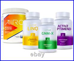 Activz Trifecta (gnmx, Linq, Optimend) + Airo. Free Same Day Free Shipping