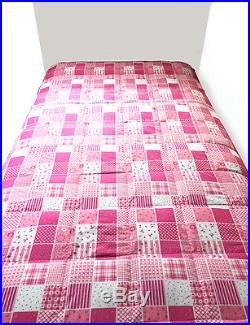 Adult Weighted Blanket PINK PATCH PRINT Helps to reduce insomnia and Anxiety