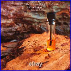 Agarwood Assam Oud Essential Oil, 100% pure, Organic, (Aquilaria Agollocha)