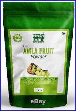 Amla Powder(All Natural Ingredient -Indian Gooseberry)16 Oz 1 lb. Premium Quality