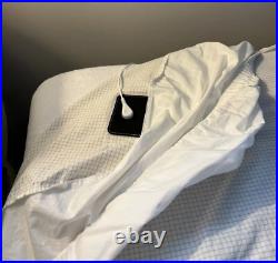 Anti-Microbial & Earthing WHITE Grounding Fitted Sheets KING Fits 80 x 76