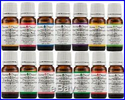 Aromatherapy Essential Oil Therapeutic Grade Kit 14/10 ml 100% Pure Gift Set Lot