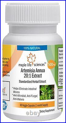 Artemisia Annua 201 Extract Capsules Artemisinin For intestinal worms